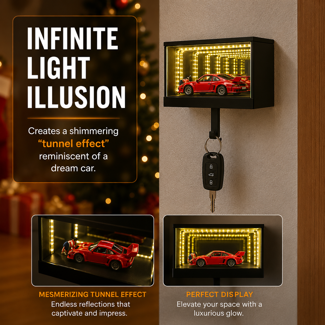 Infinite Car Garage Key Holder
