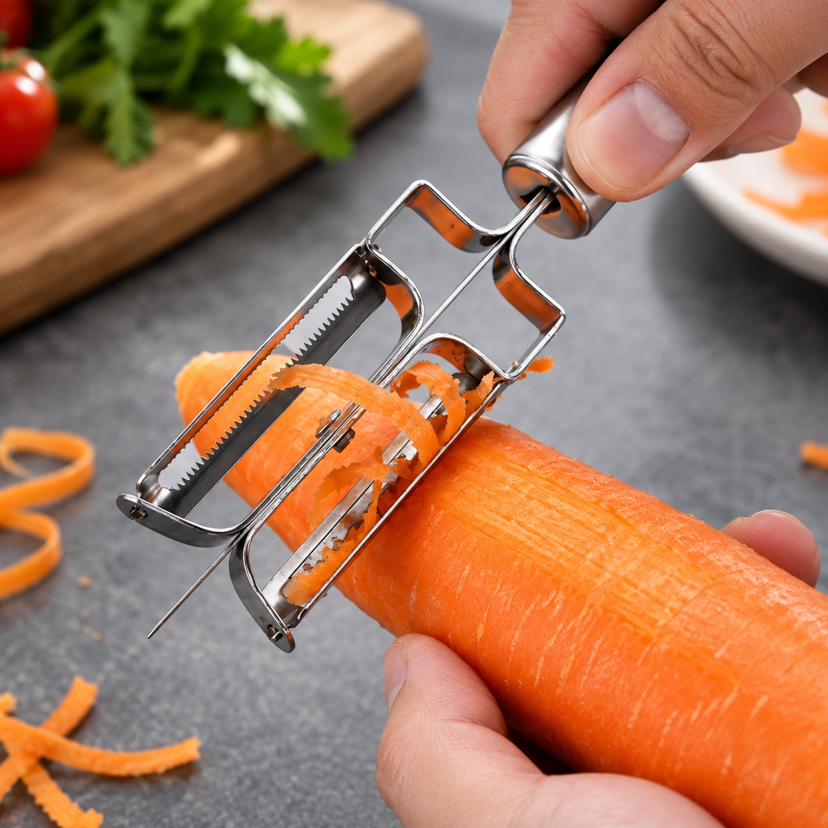 3-in-1 Multi-Functional Vegetable Peeler