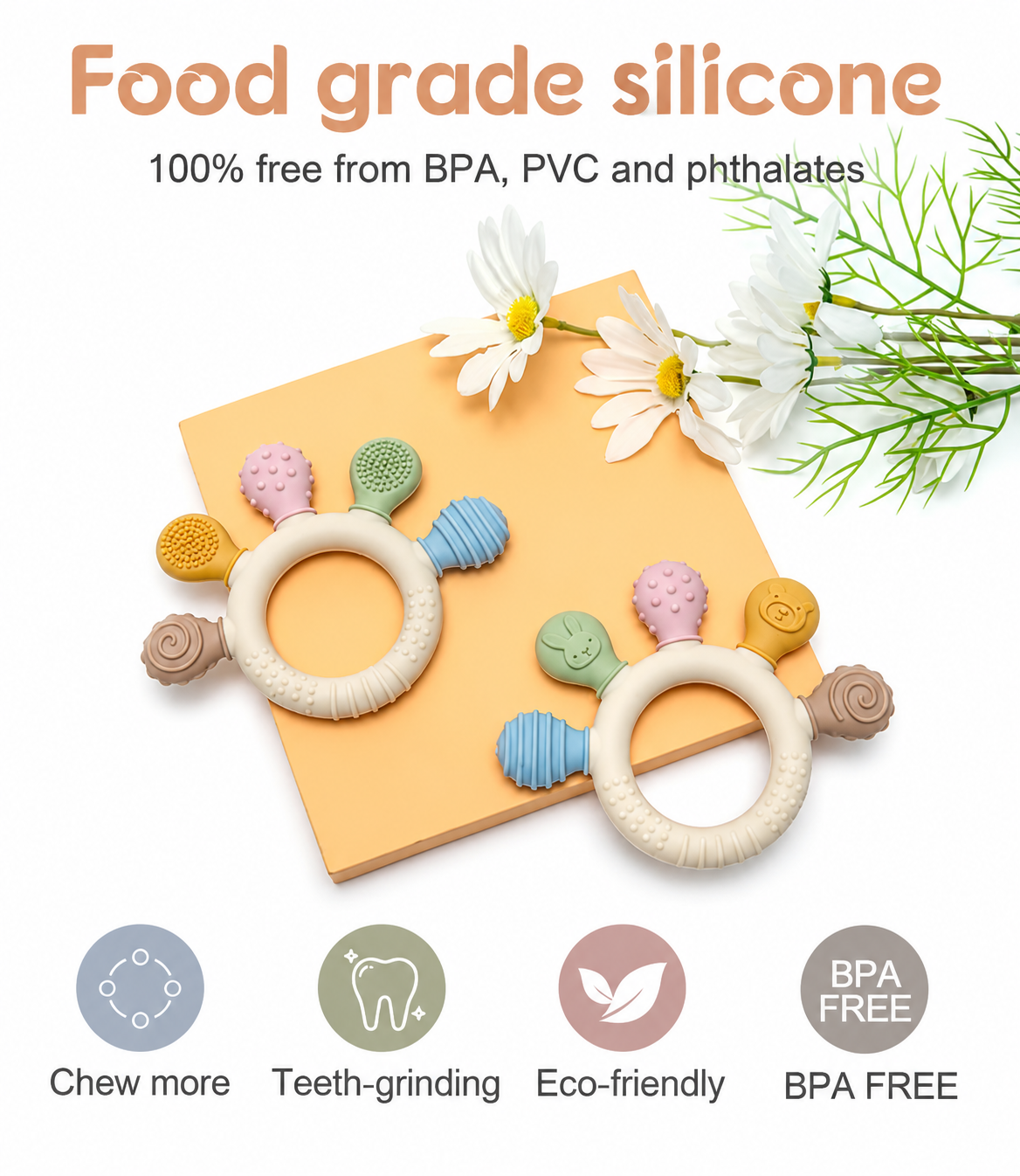 Silicone Baby Teether
