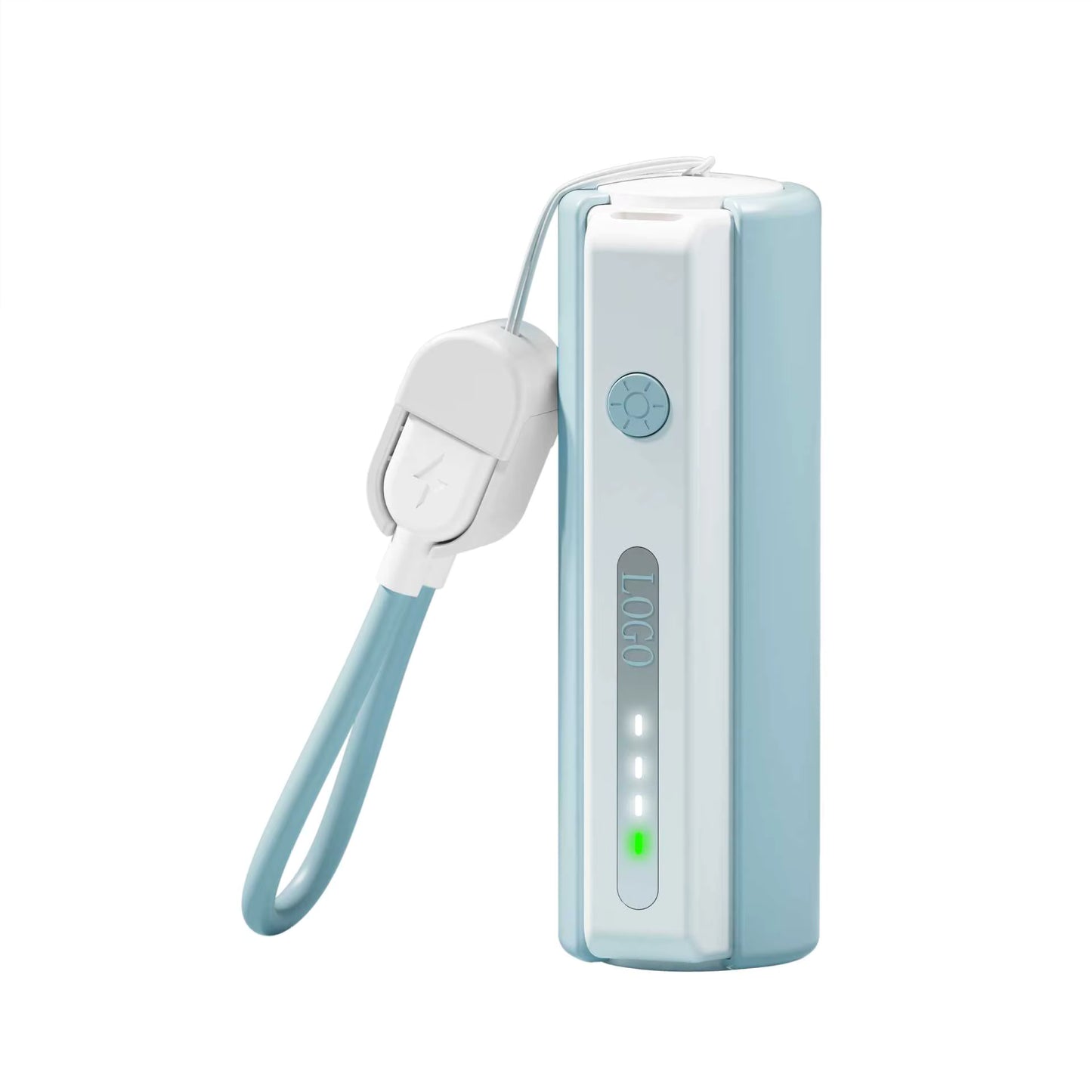 RILLOHUT™ Power Bank with LED Torch – 5000mAh (For Type-C phones)