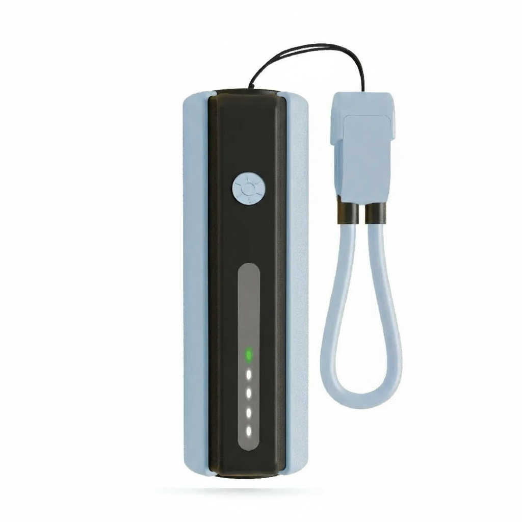 RILLOHUT™ Power Bank with LED Torch – 5000mAh (For Type-C phones)
