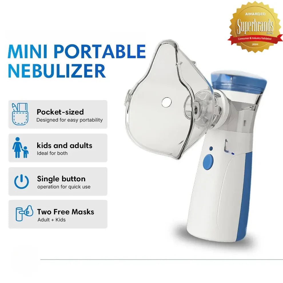 Breathewellâ„¢ USB Rechargeable Pro Nebulizer