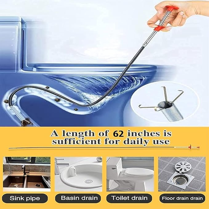 4-in-1 Drain and Pipe Cleaning Combo