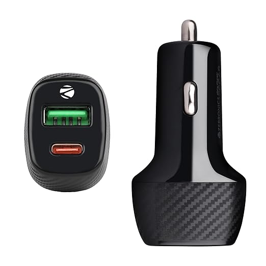 Dual port car charger