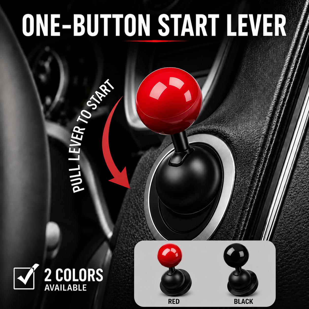 Car Push Start Button Cover (Buy 1 Get 1 free)