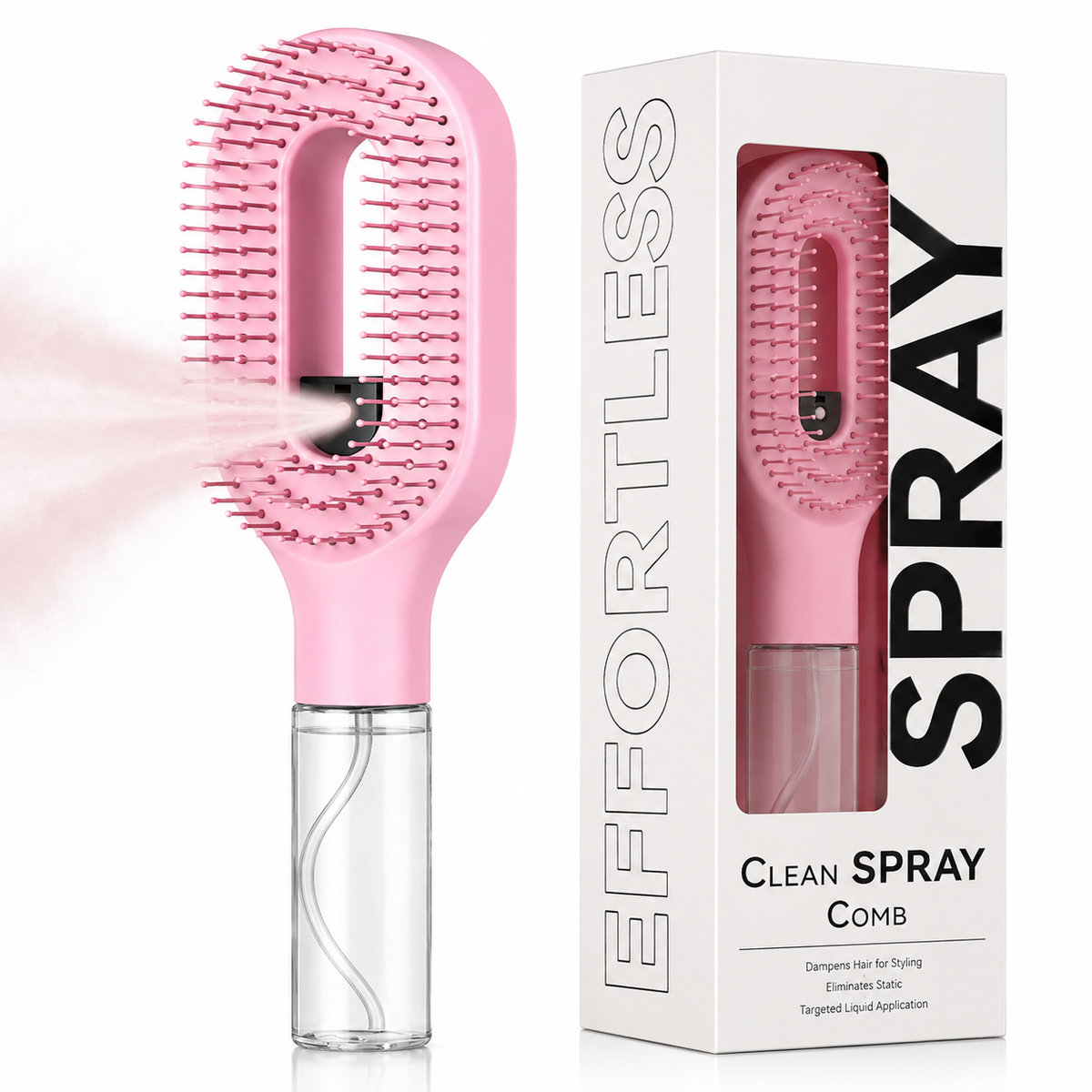 2-in-1 Spray Comb for Hair