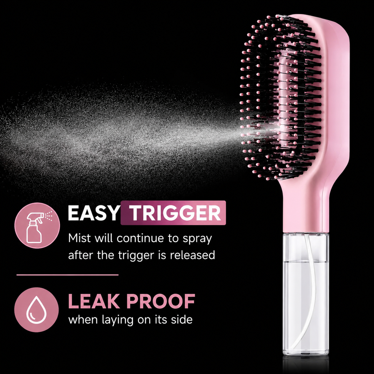 2-in-1 Spray Comb for Hair