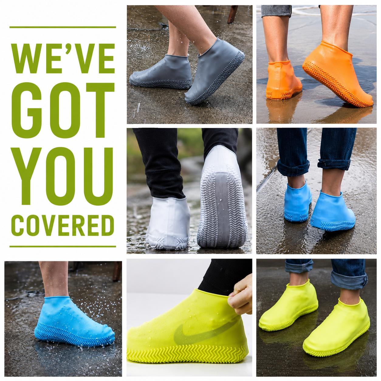 Waterproof Silicone Shoe Covers