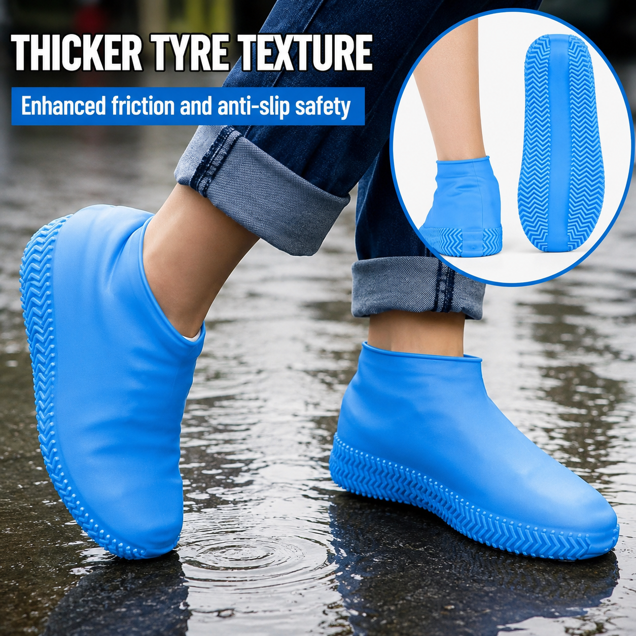 Waterproof Silicone Shoe Covers