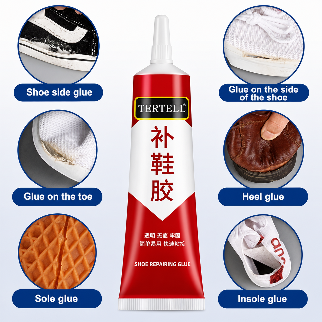 Shoe Glue Waterproof Adhesive for Repairing Shoes