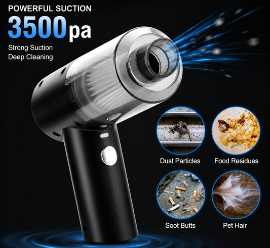 Cordless Rechargeable Car Vacuum Cleaner