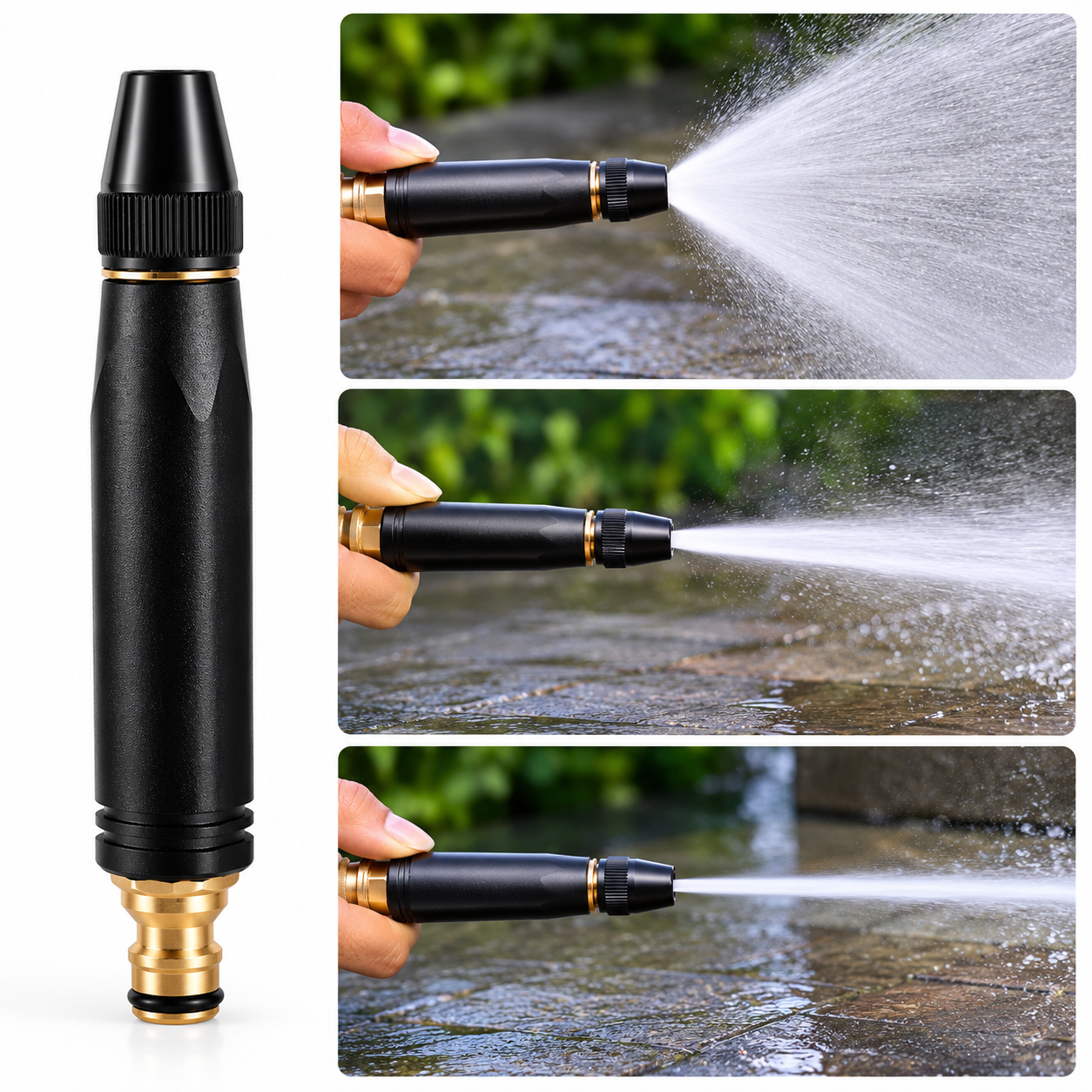 Adjustable Brass Hose Nozzle for Car Washing