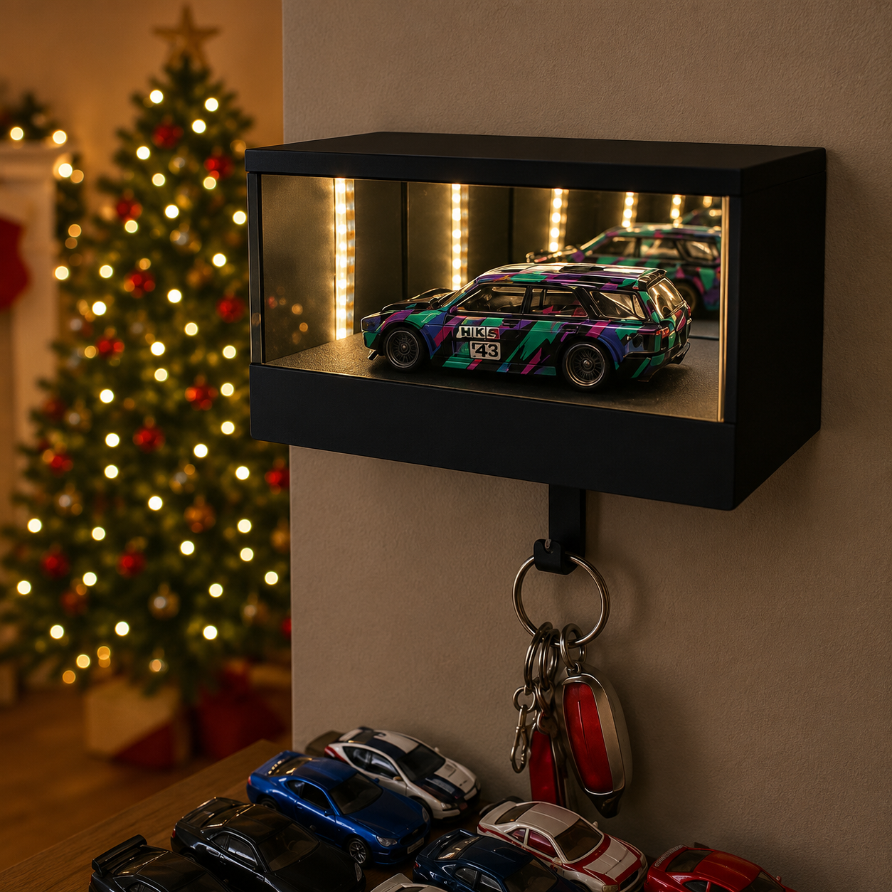 Infinite Car Garage Key Holder