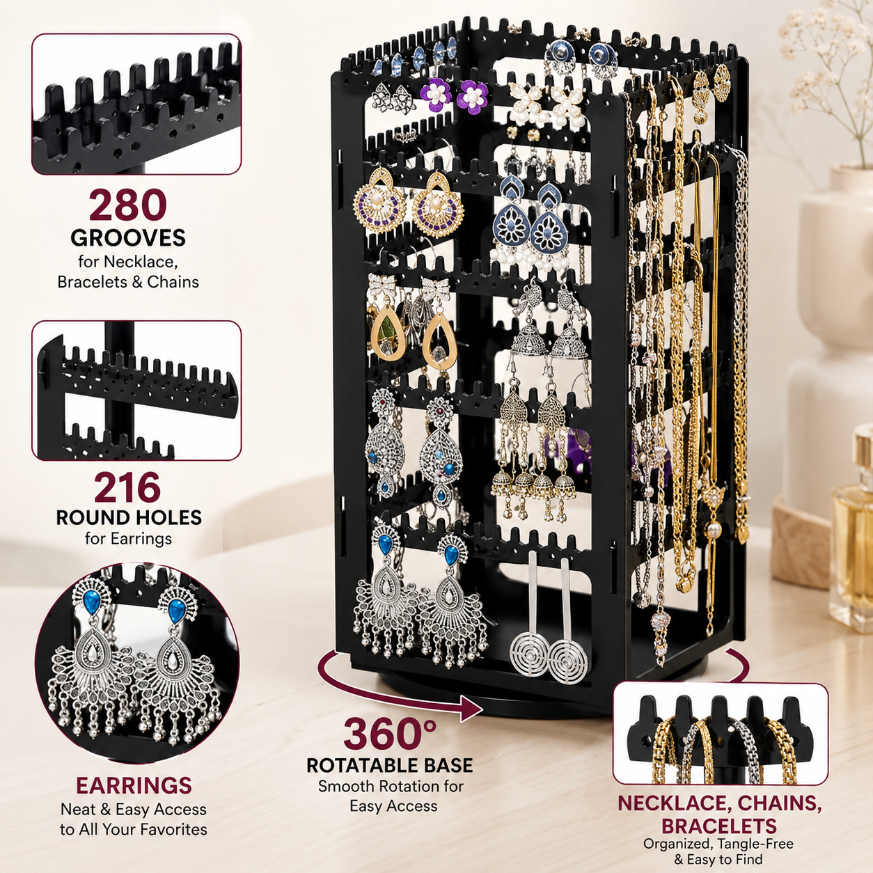Jewellery Stand Organizer