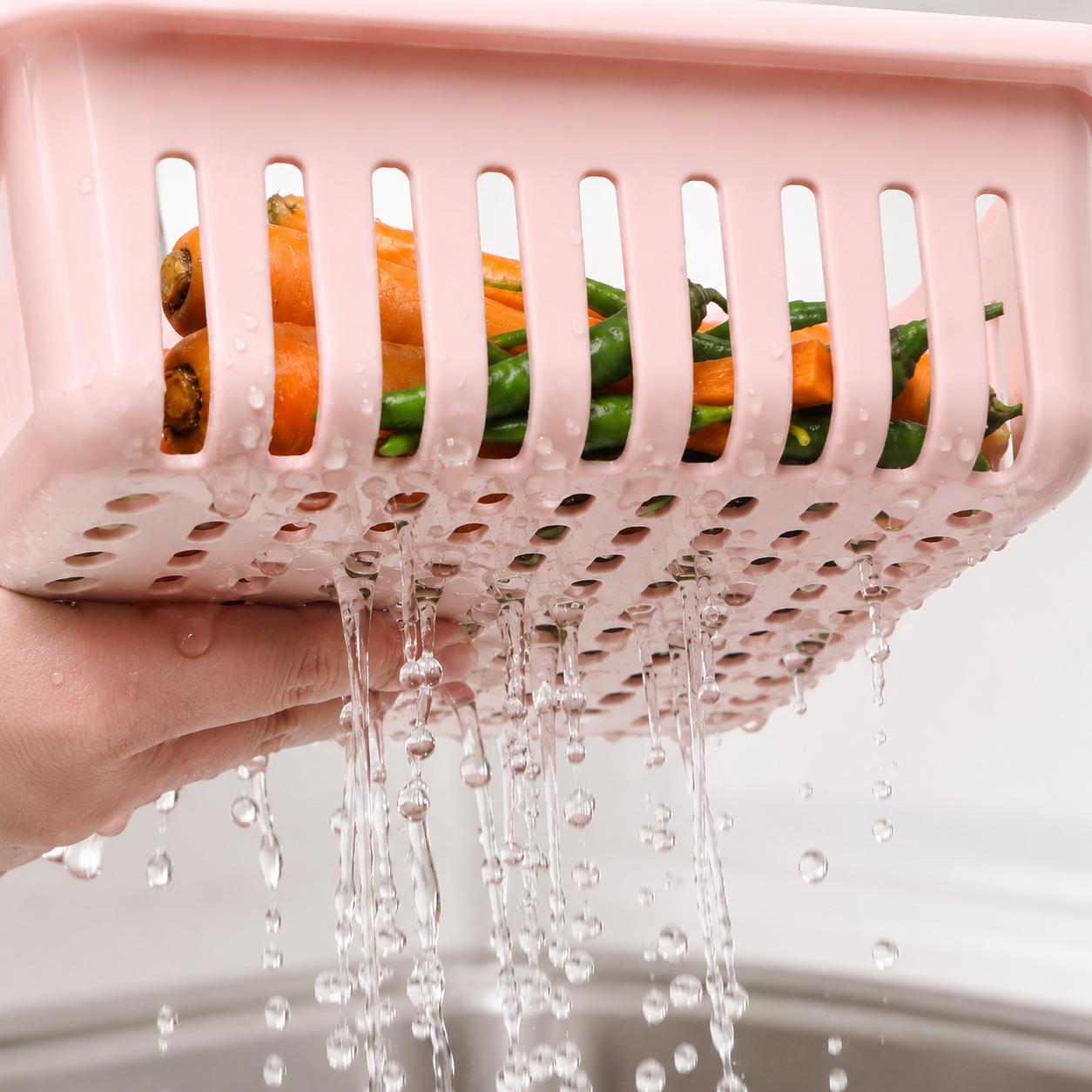 Adjustable Fridge Storage Basket (Pack of 4)
