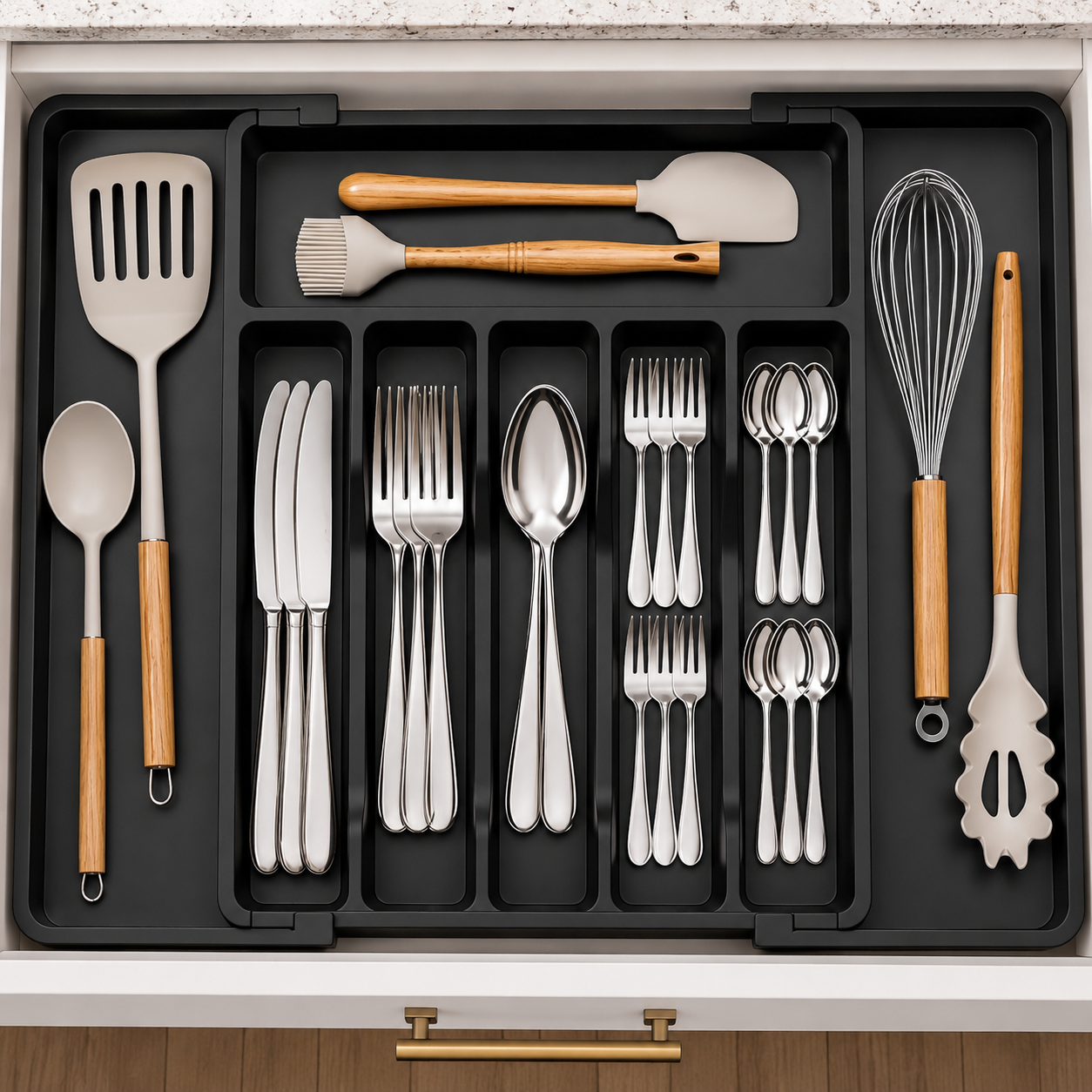 Multipurpose Kitchen Drawer Organizer