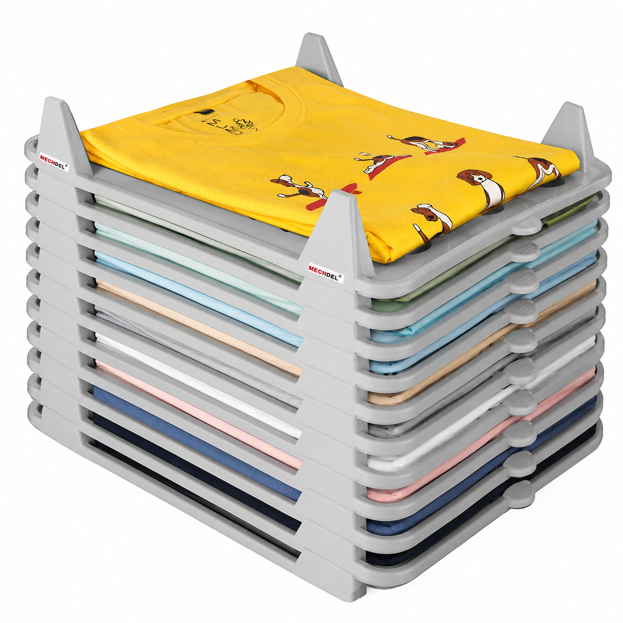 Cloth Tray Wardrobe Organizer (Pack of 5)