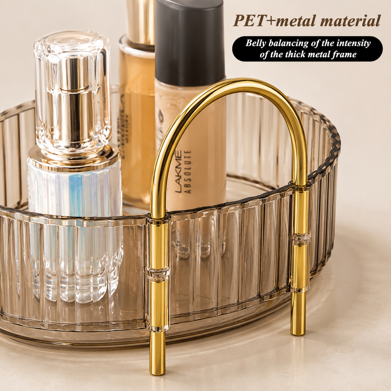 360° Rotating Makeup & Skincare Organizer