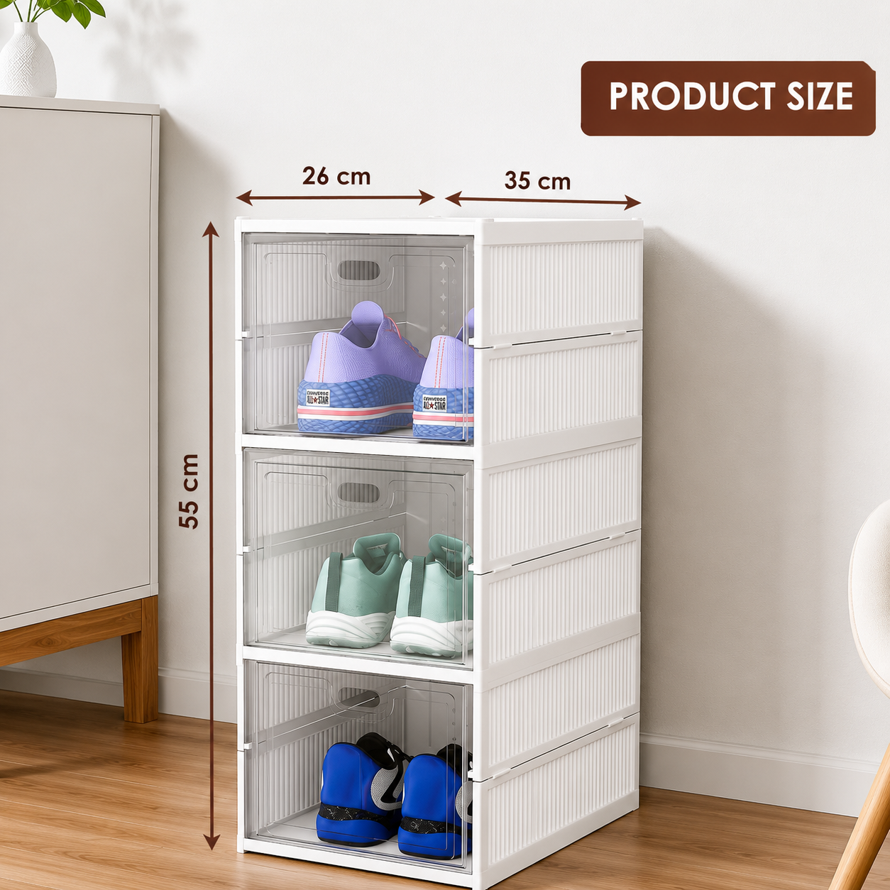 Foldable Shoe Rack Box