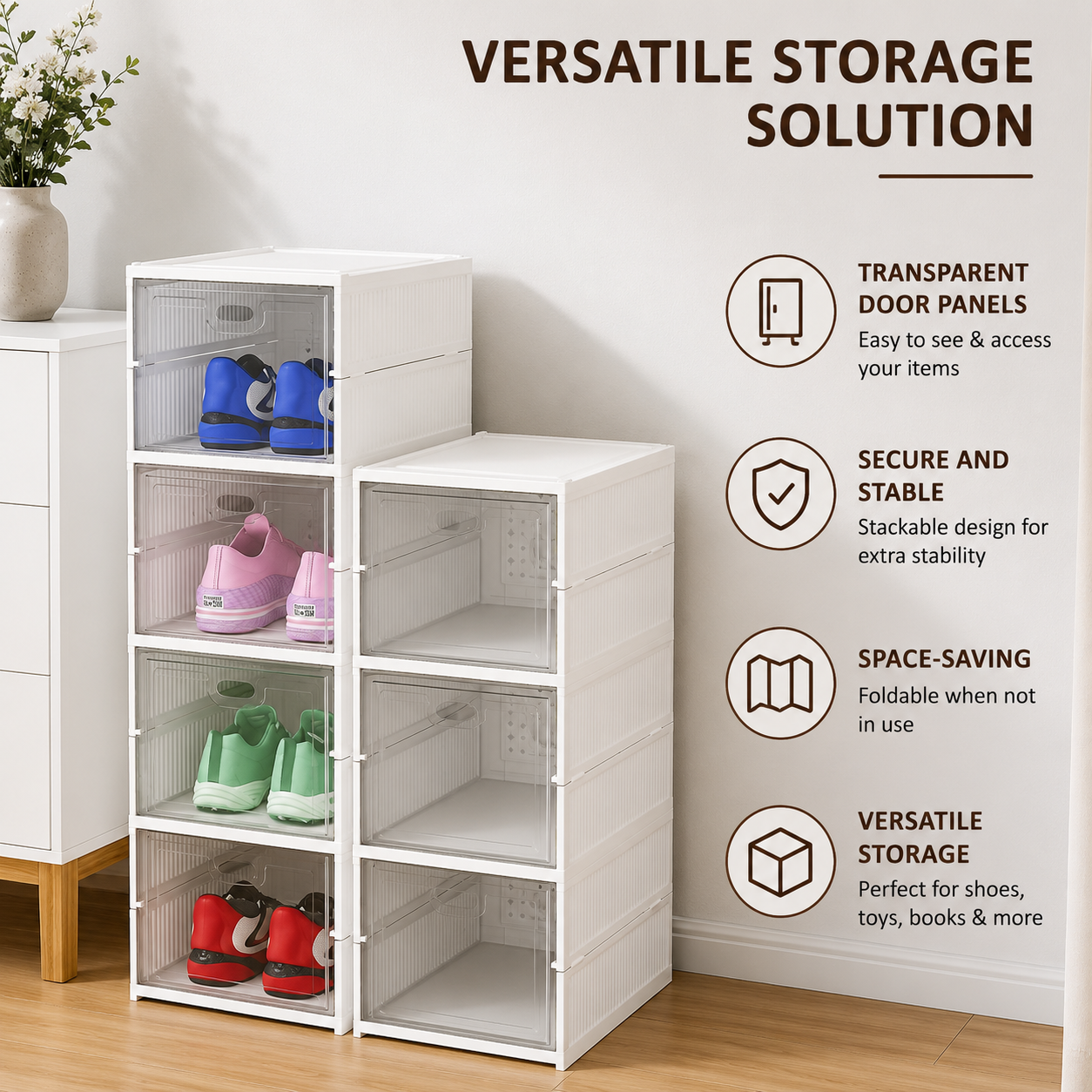 Foldable Shoe Rack Box