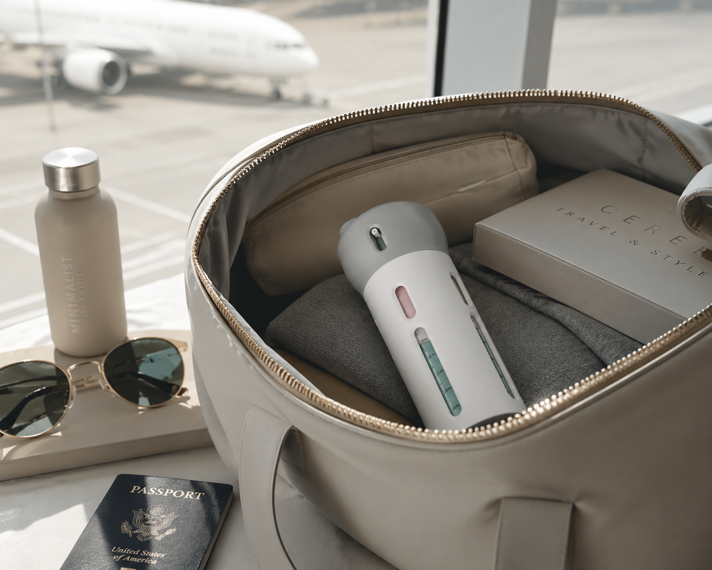 TripMate™ 4 in 1 Travel Dispenser