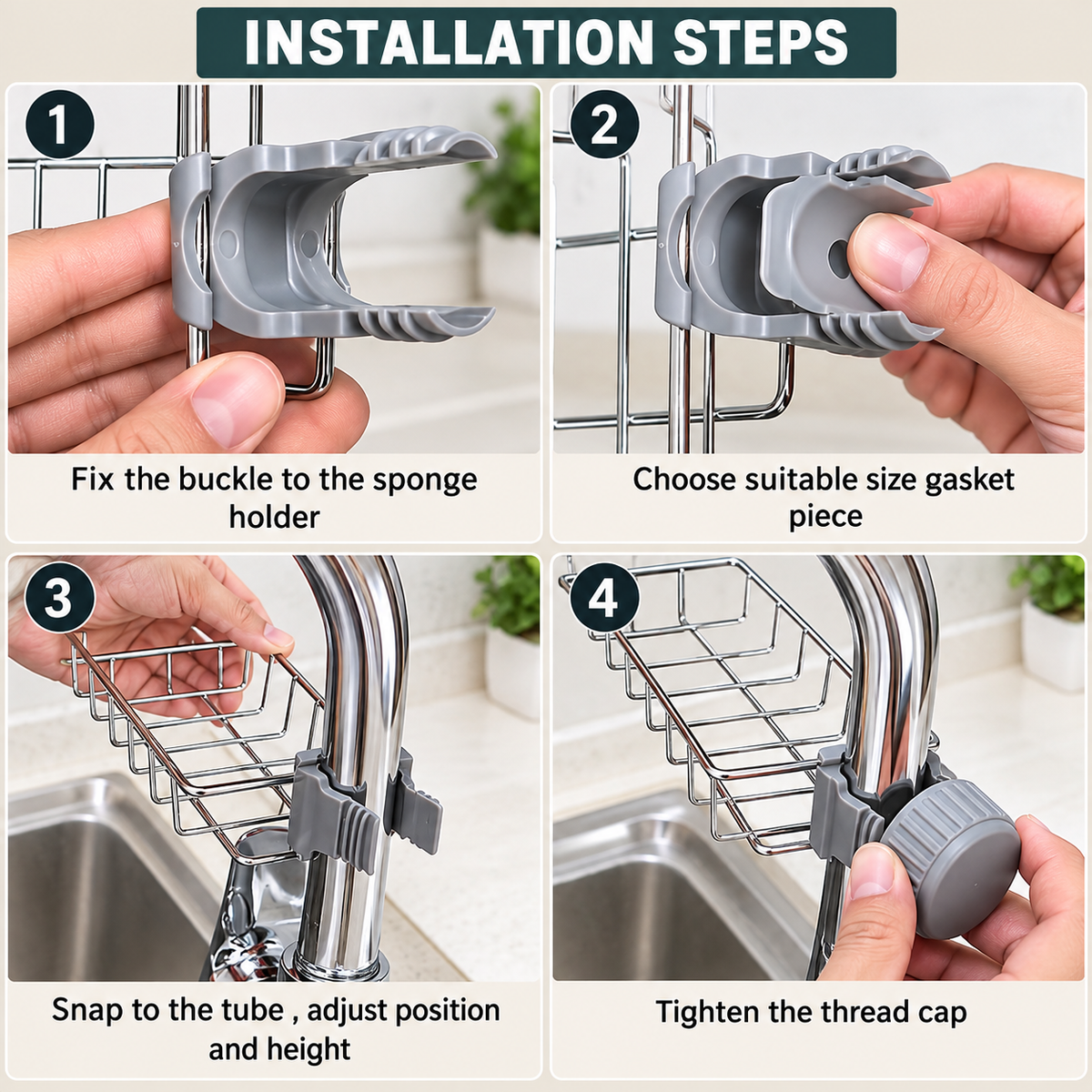 Kitchen Sink Caddy Organizer