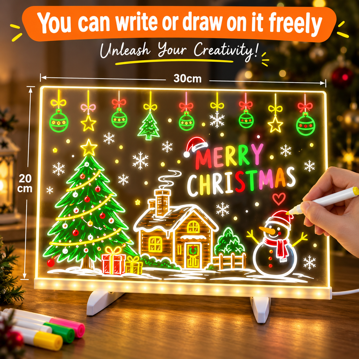 Reusable Acrylic Writing Board