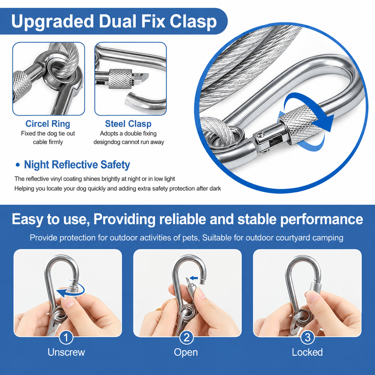 Stainless Steel Clothes Drying Rope