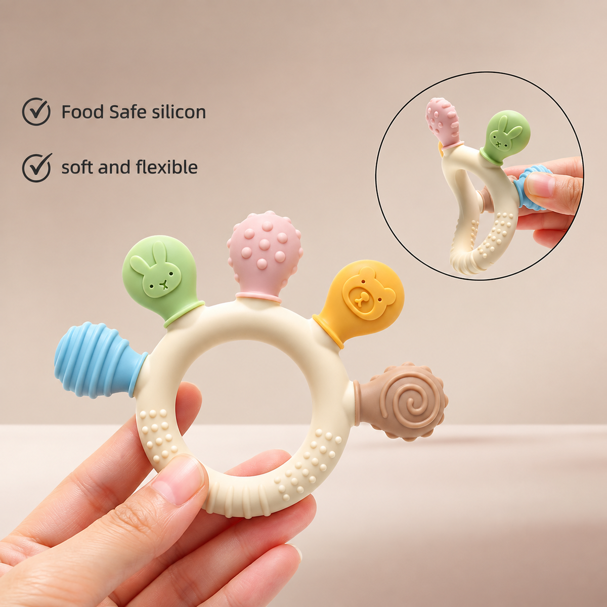 Silicone Baby Teether