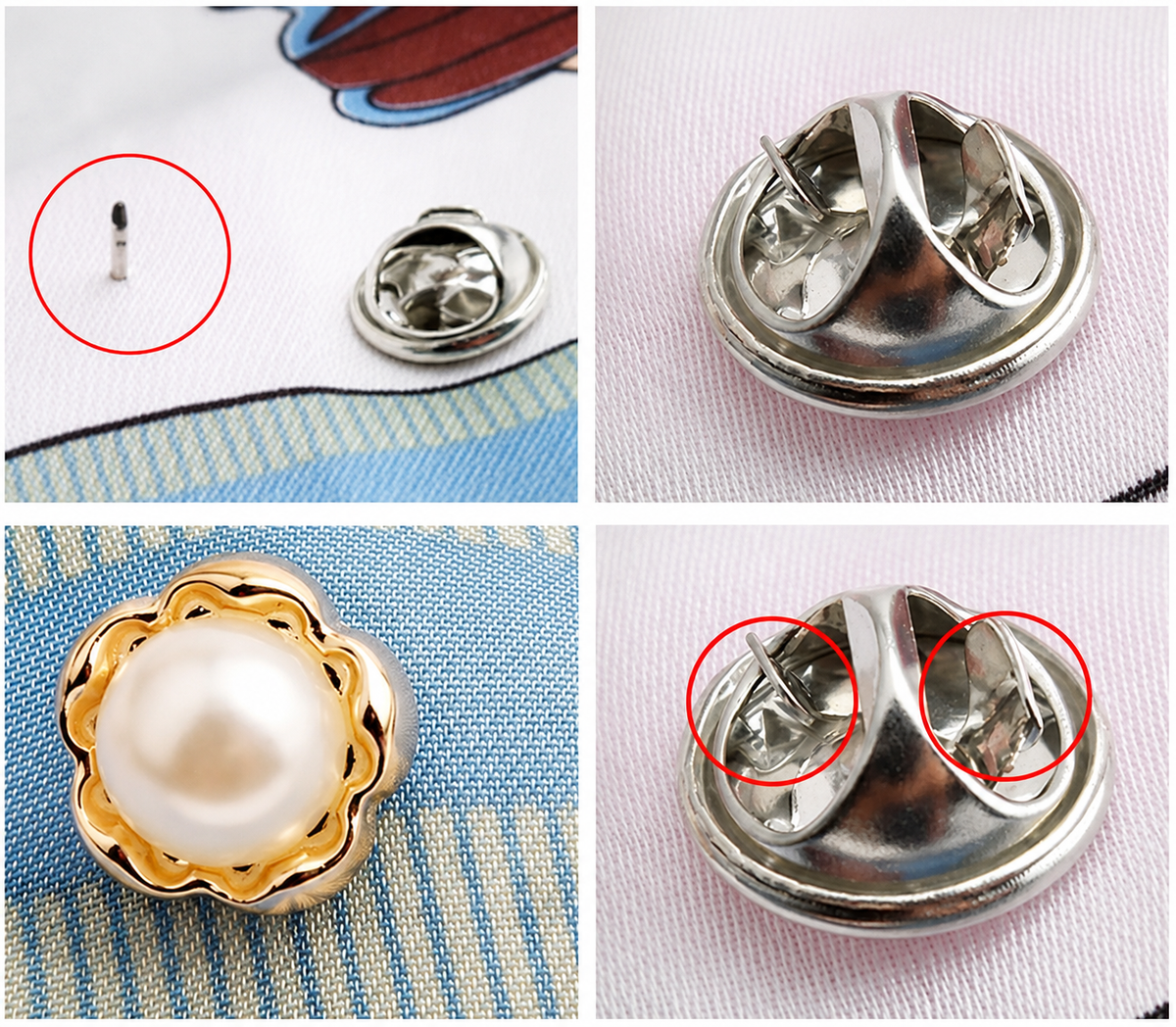 Decorative Wooden Buttons for Clothes (20 pcs)