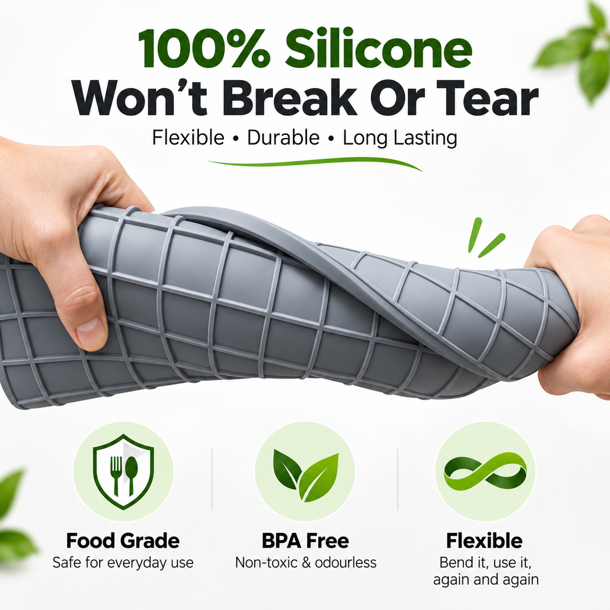 Large Silicone Dish Drying Mat