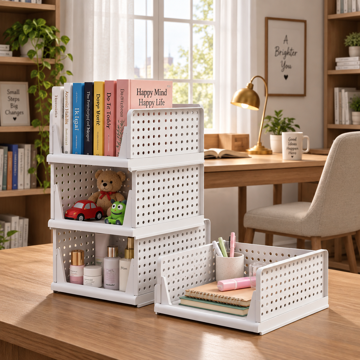 Multipurpose Space Saver Storage Organizer (Pack of 2)