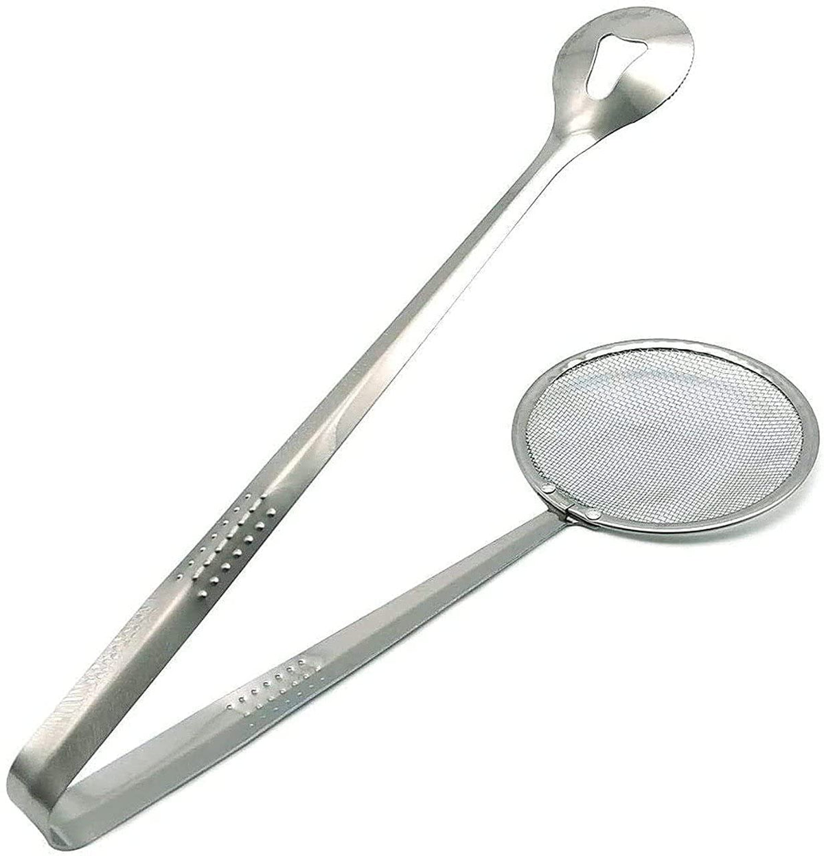 Multi-functional 2-in-1 fry tool