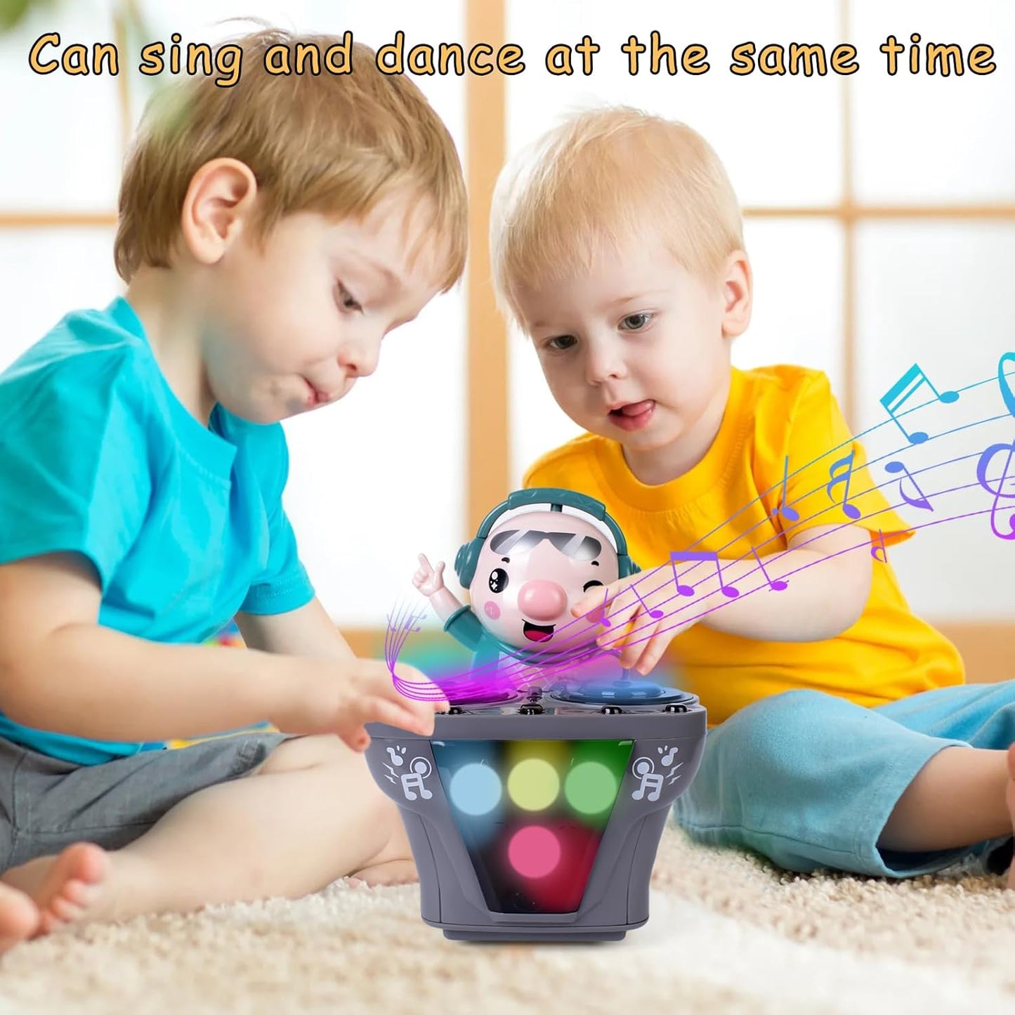 DJ Toy - Lights, Music & Dance (with Rechargeable Batteries)