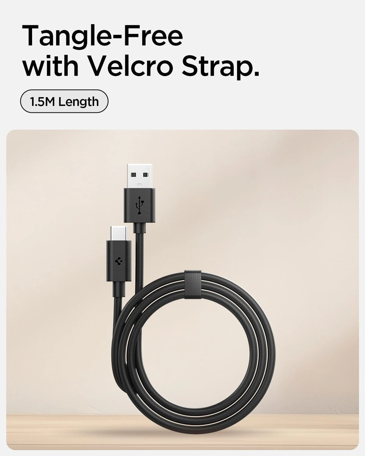 USB to Type C Mobile Charging Cabel